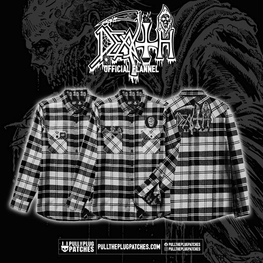 Death - Scream Bloody Gore x Riddickart 38th Anniversary  - Flannel Shirt