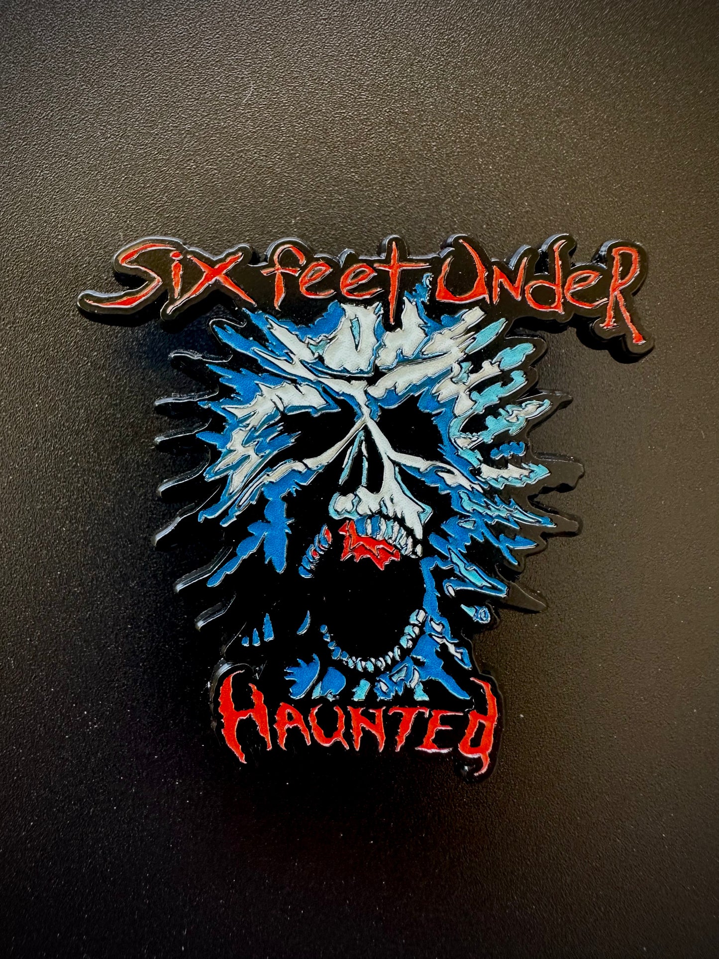 Six Feet Under - Haunted - Pin