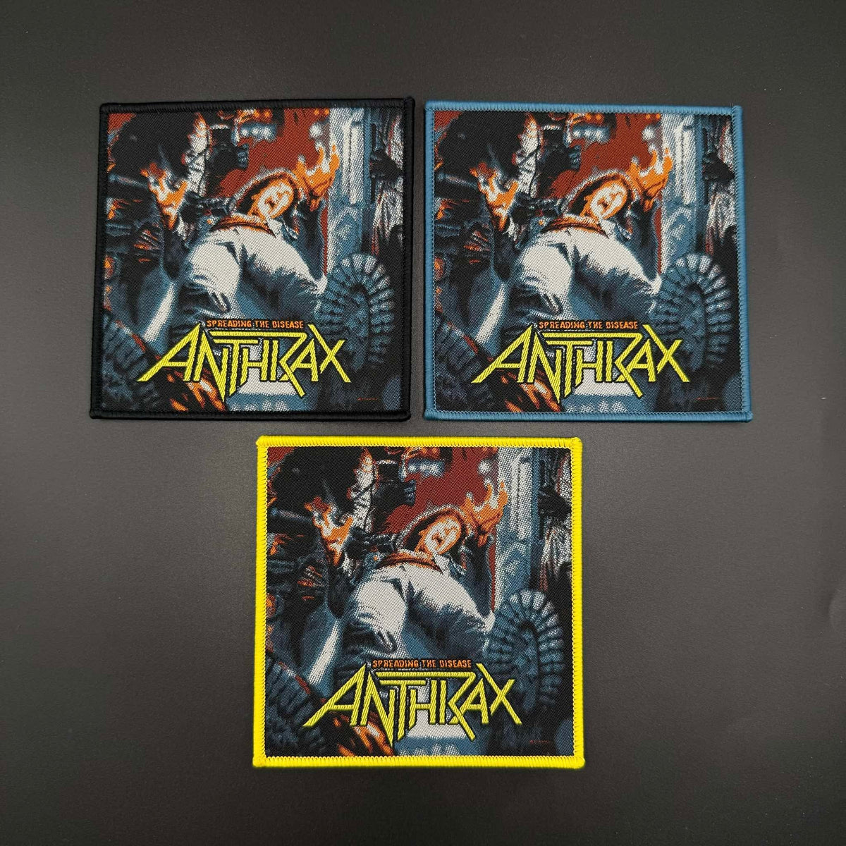 Anthrax - Spreading the Disease - Square Patch
