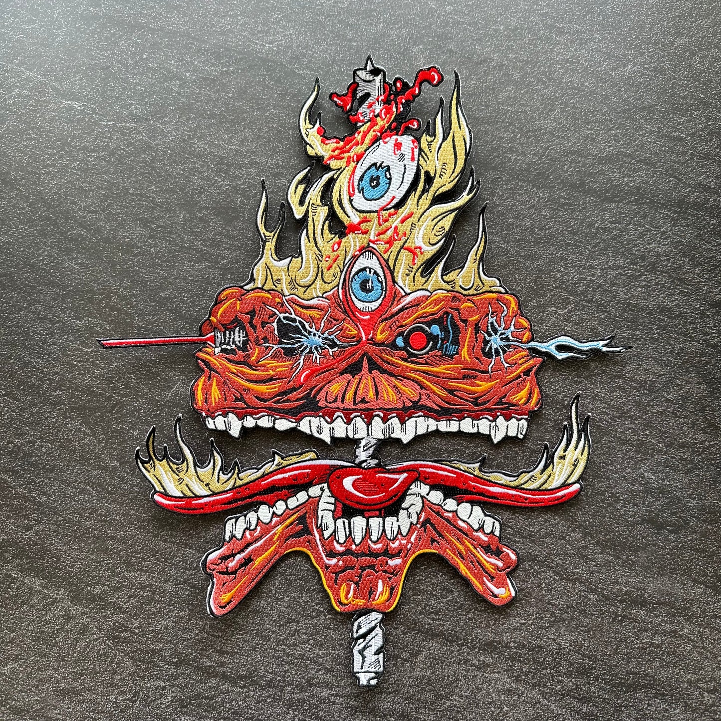 Iron Maiden - The Clairvoyant - Embroidered Backpatch