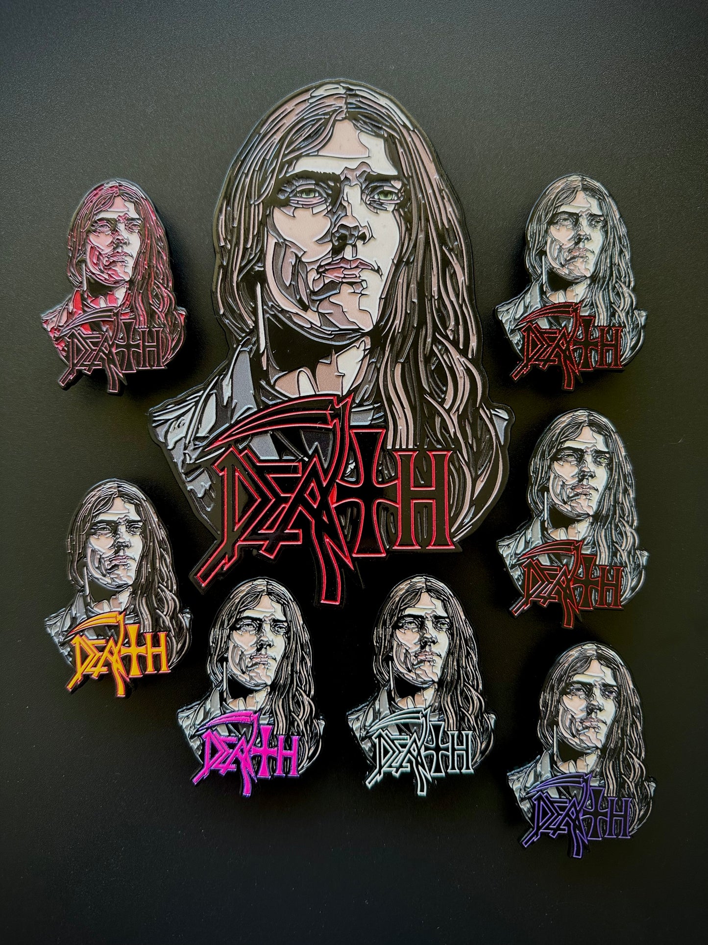 Death - Chuck Schuldiner - Pin