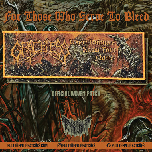Graceless - Where Vultures Know Your Name - Strip Patch