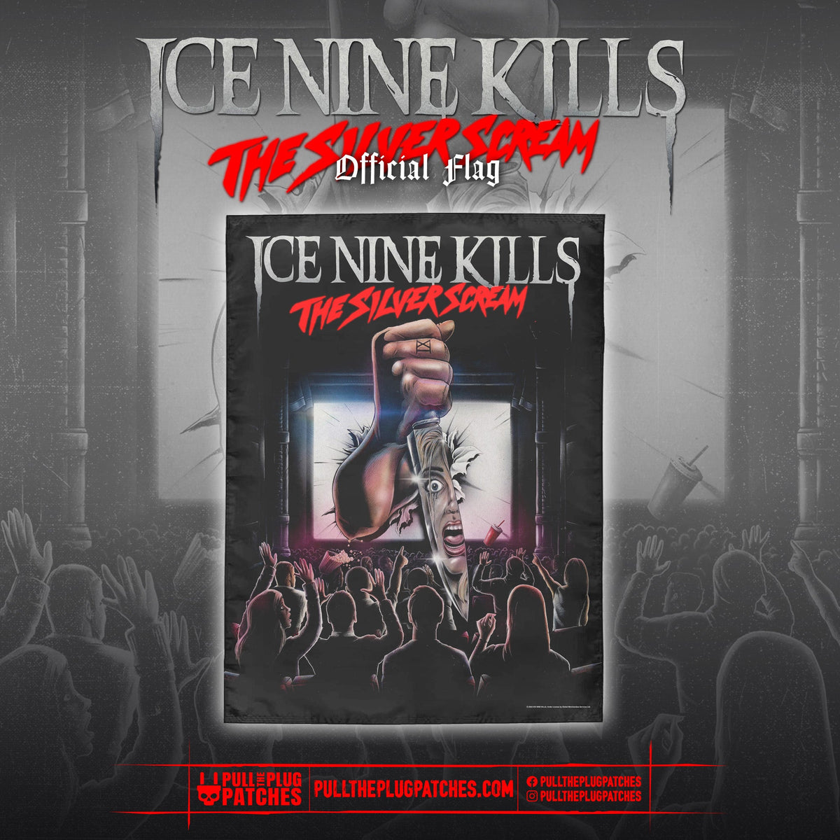Ice Nine Kills - The Silver Scream - Flag