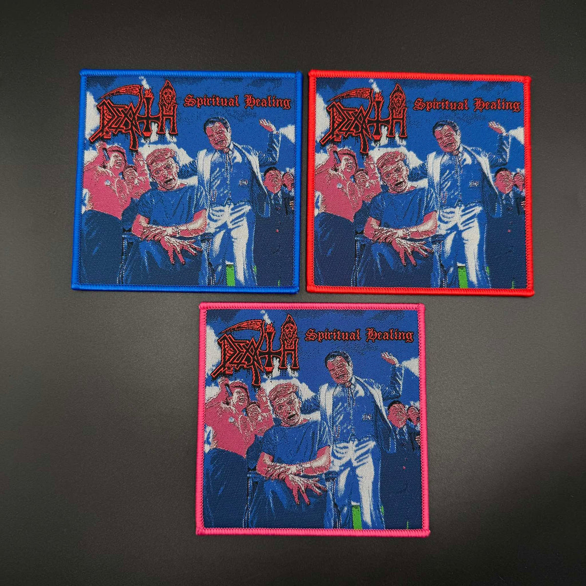 Death - Spiritual Healing -  Square Patch