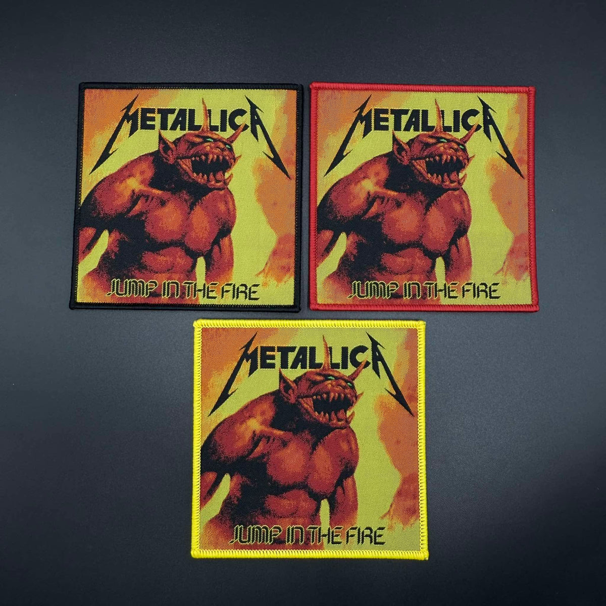 Metallica - Jump In The Fire -  Square Patch