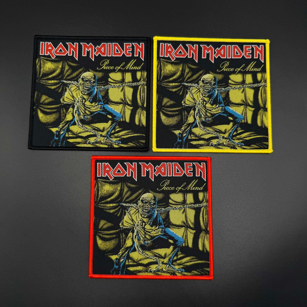 Iron Maiden - Piece of Mind -  Square Patch