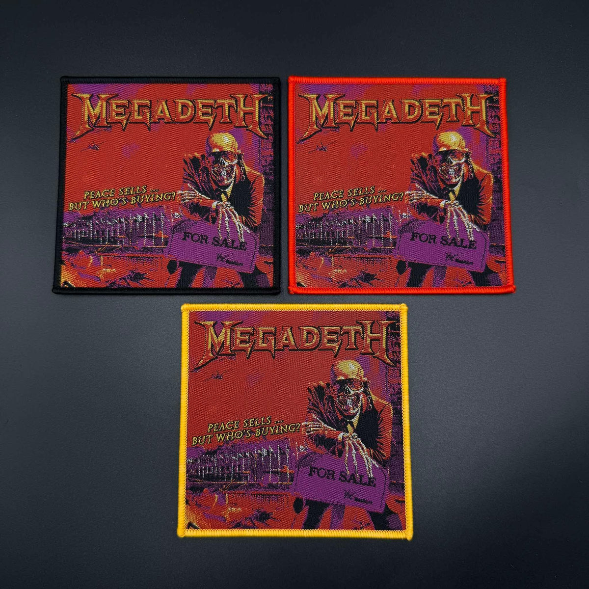 Megadeth - Peace Sells... But Who’s Buying? -  Square Patch