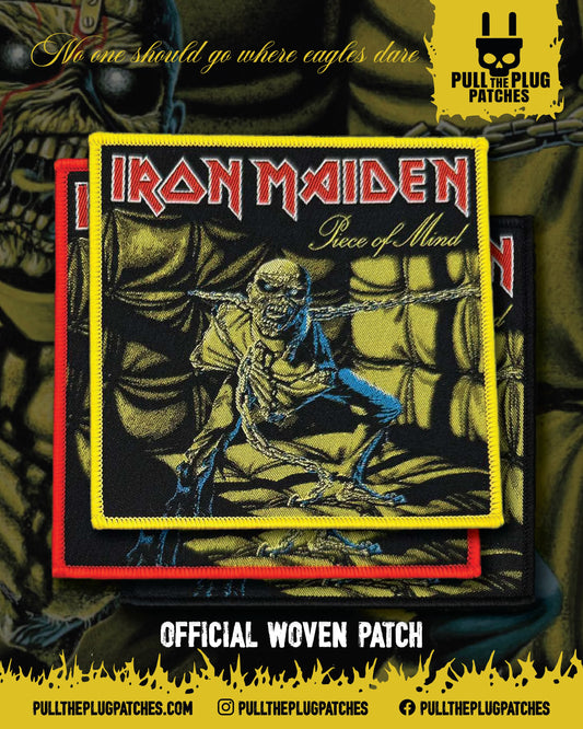 Iron Maiden - Piece of Mind -  Square Patch
