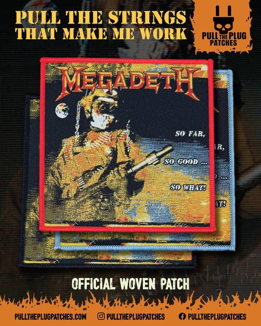 Megadeth - So Far, So Good... So What! -  Square Patch