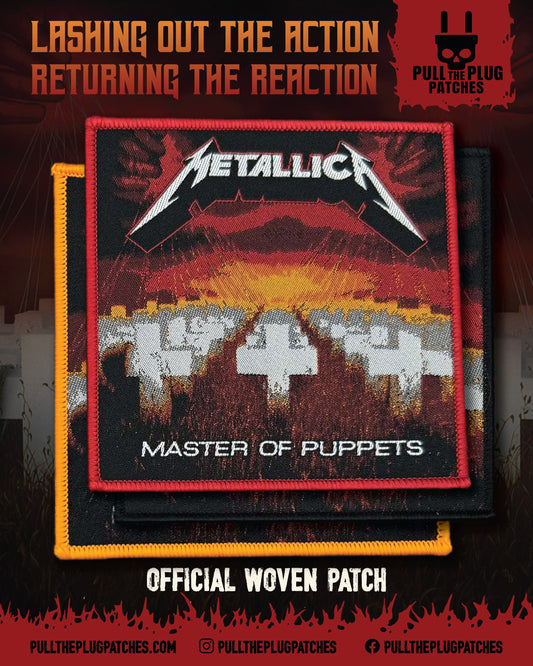 Metallica - Master of Puppets -  Square Patch