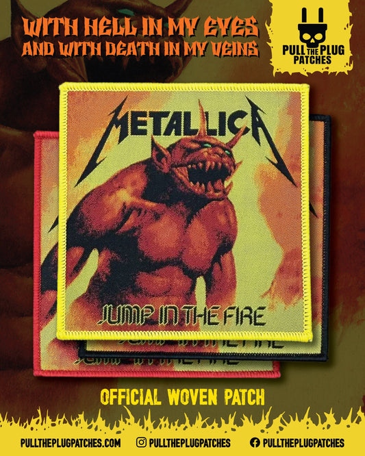 Metallica - Jump In The Fire -  Square Patch