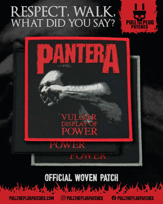 Pantera - Vulgar Display Of Power-  Square Patch