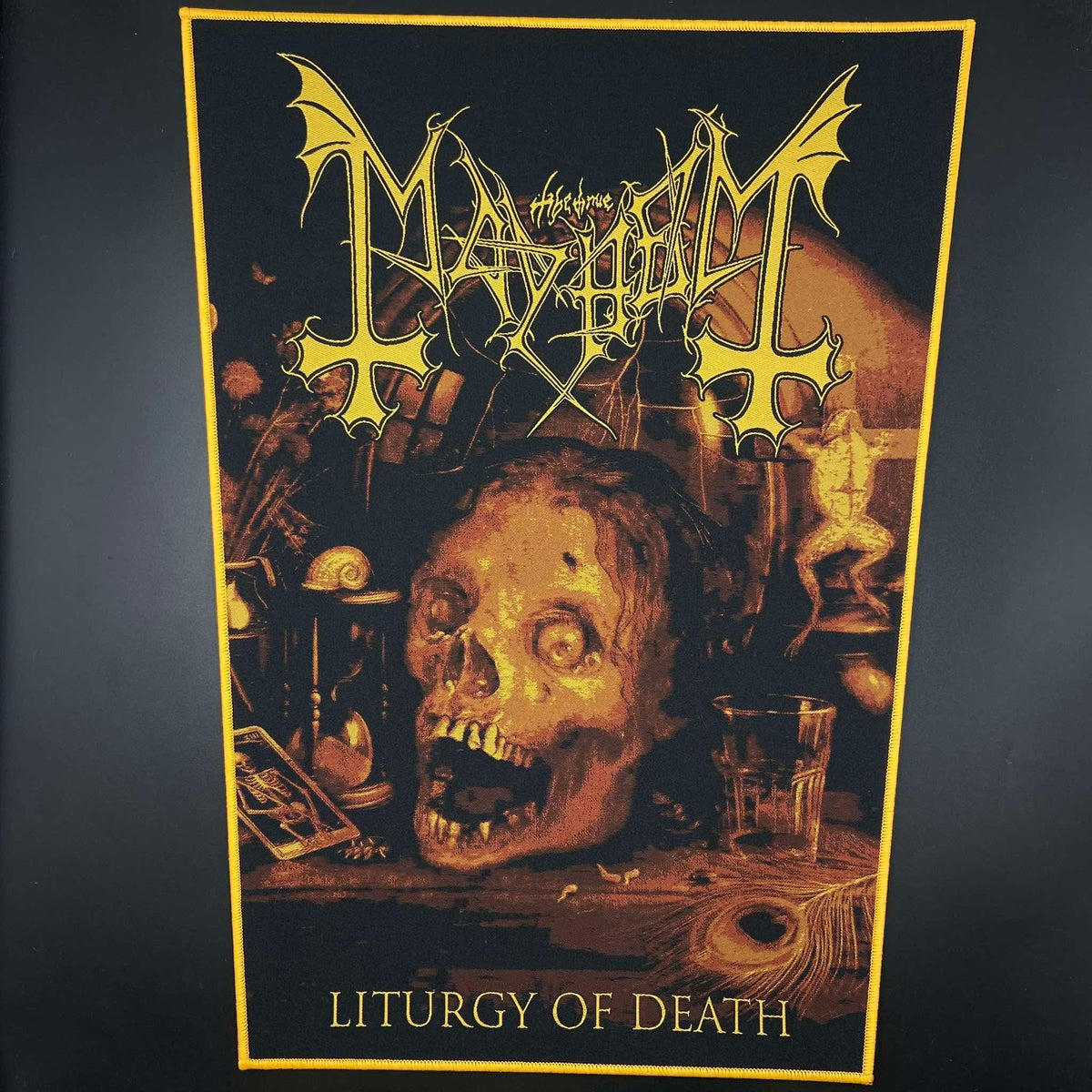 Mayhem - Liturgy of Death - Backpatch