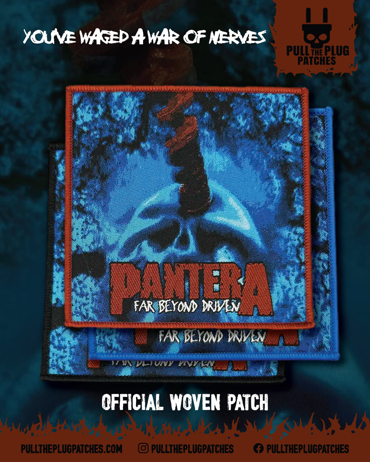 Pantera - Far Beyond Driven -  Square Patch