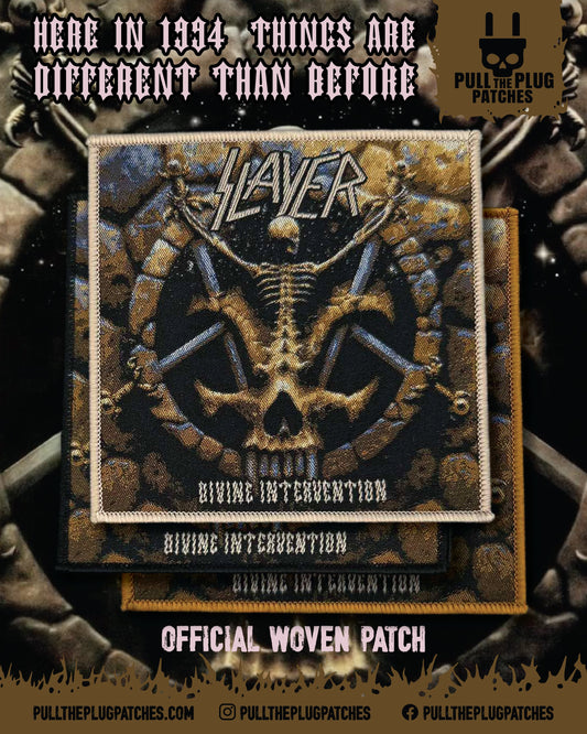 Slayer - Divine Intervention -  Square Patch