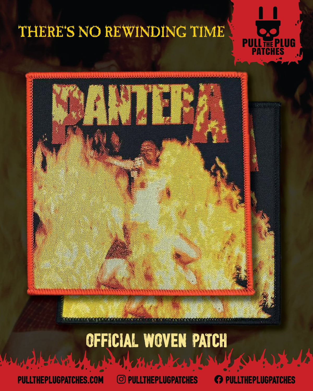 Pantera - Reinventing The Steel -  Square Patch