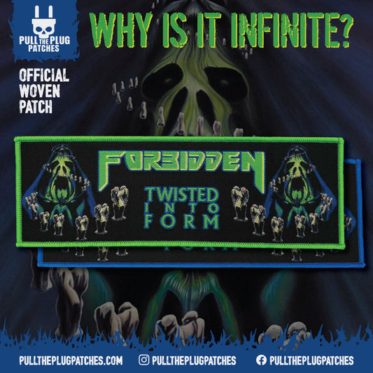 Forbidden - Twisted Into Form - Strip Patch