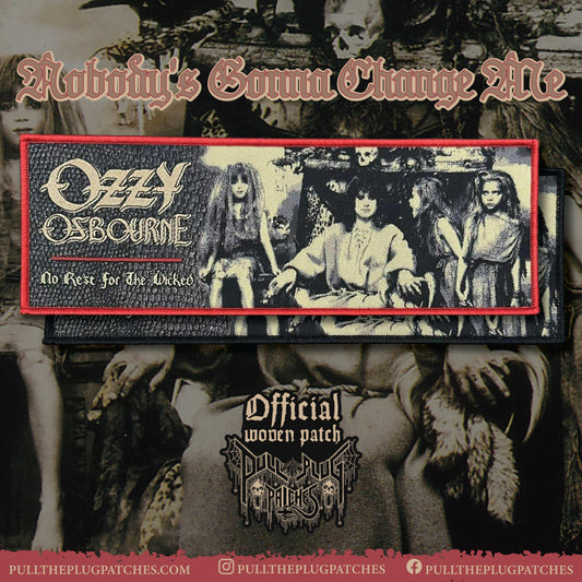 Ozzy Osbourne - No Rest For The Wicked - Strip Patch