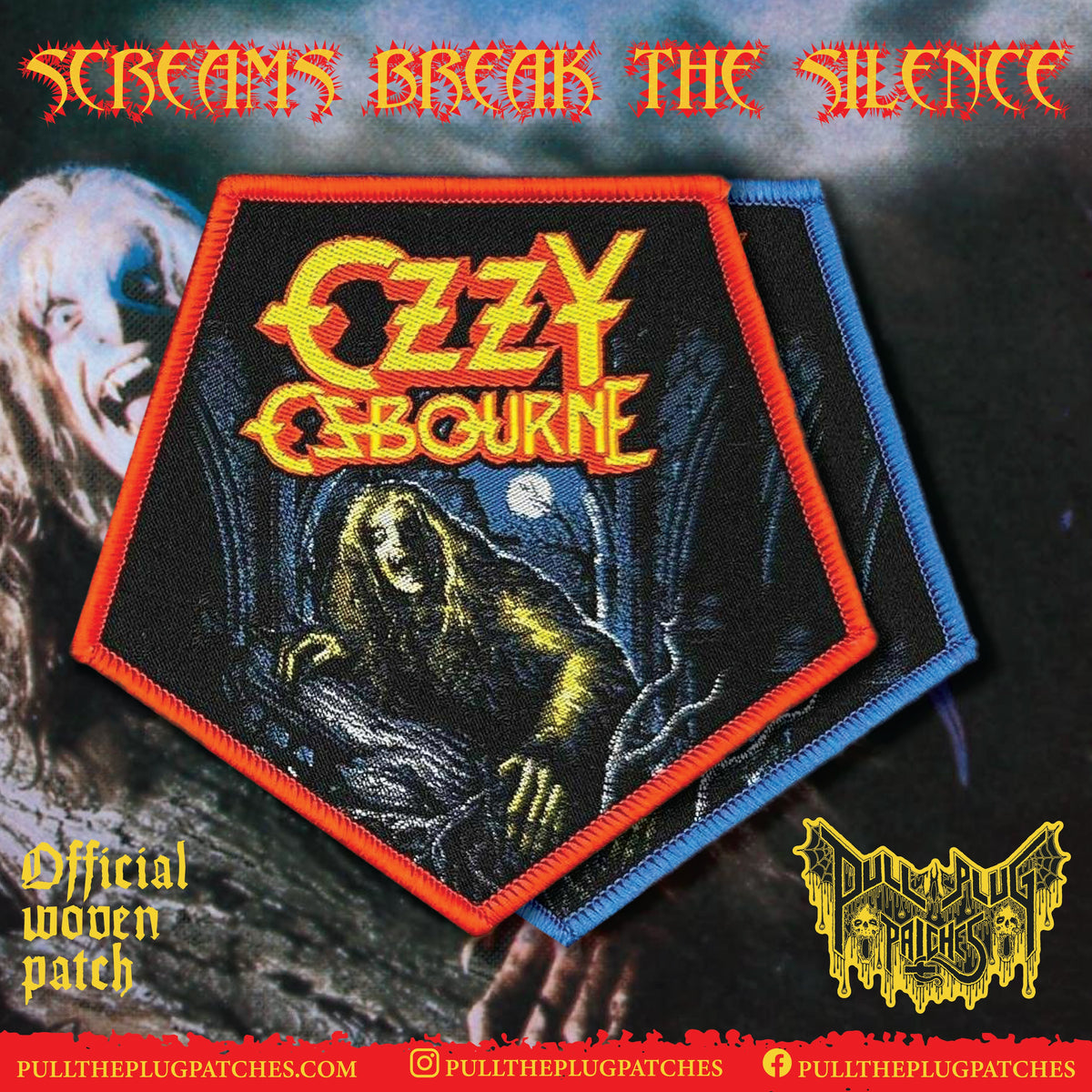 Ozzy Osbourne - Bark At The Moon - Patch