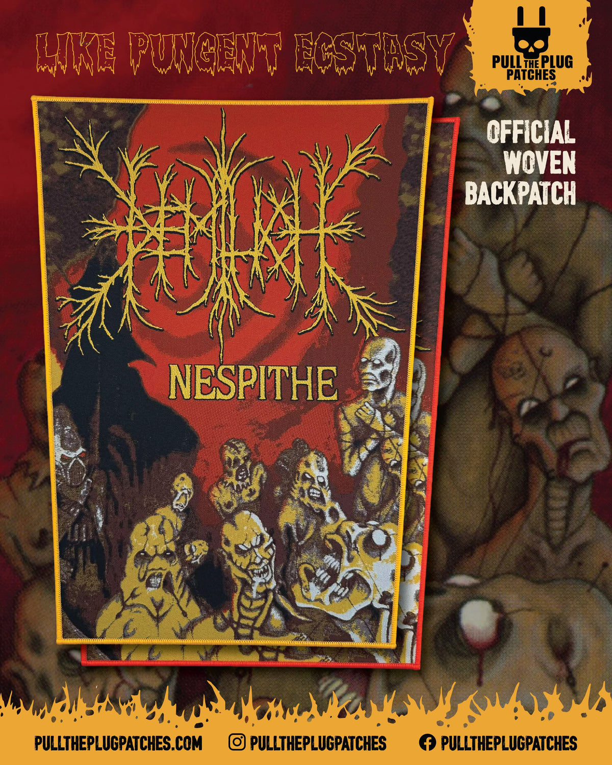 Demilich - Nespithe - Backpatch