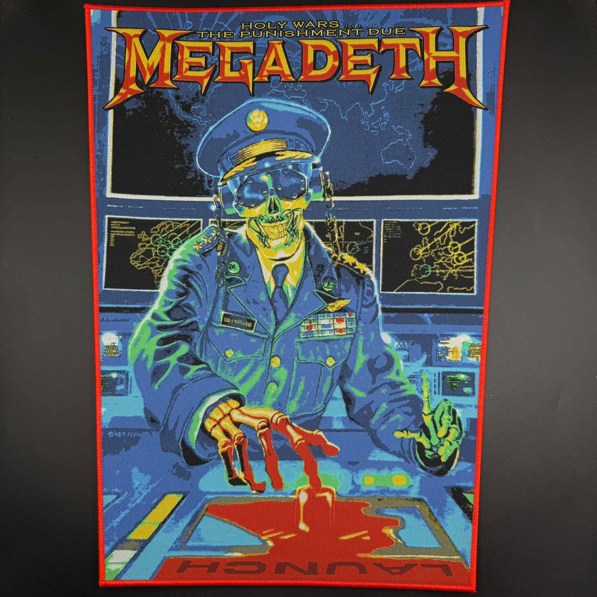 Megadeth - Holy Wars - Backpatch