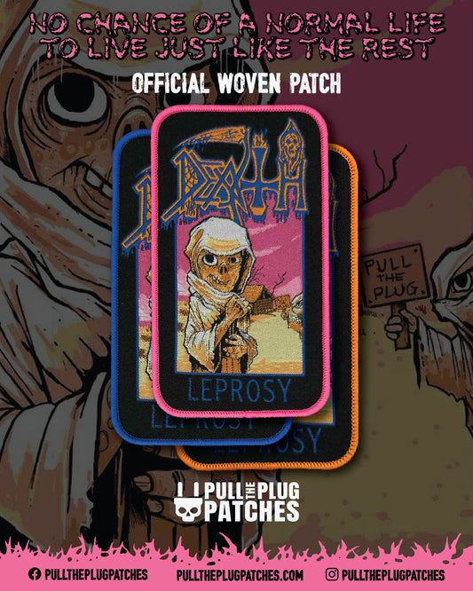 Death - Leprosy Cartoon - Patch