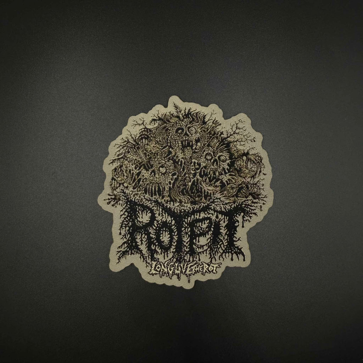 Rotpit - Long Live the Rot - Laser Cut Patch