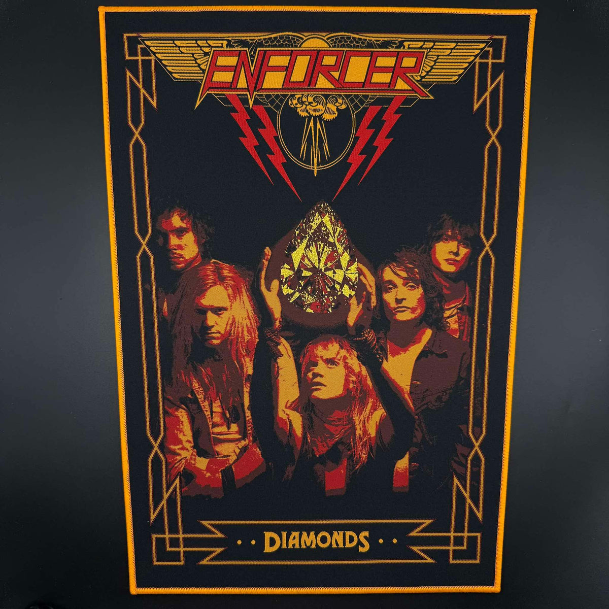 Enforcer - Diamonds - Backpatch