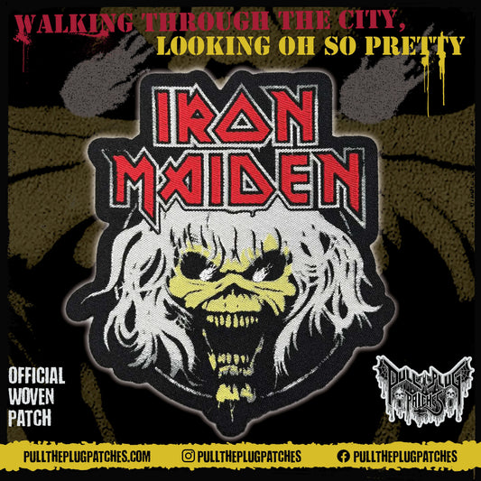Iron Maiden - Invaders - Laser Cut Patch