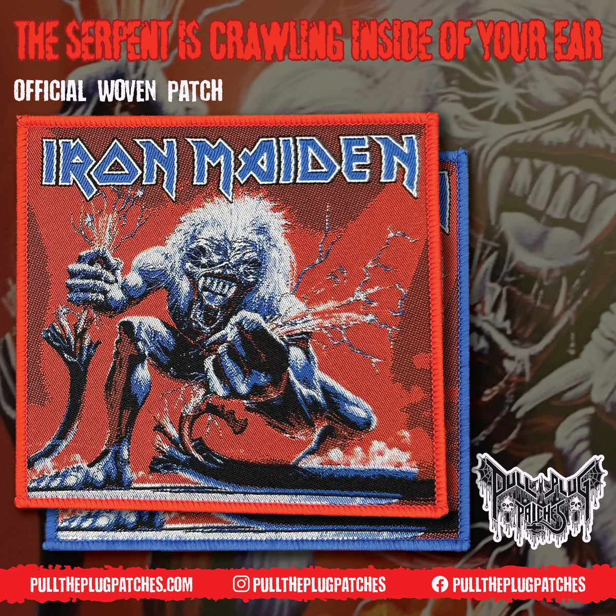 Iron Maiden - A Real Live One - Patch