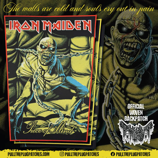 Iron Maiden - Piece Of Mind - Backpatch