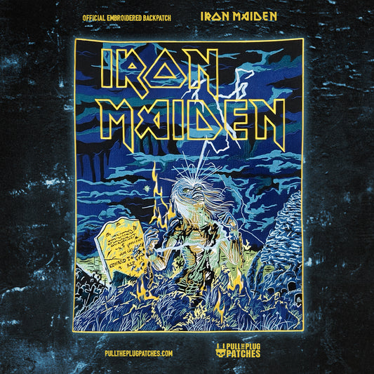 Iron Maiden - Live After Death - Embroidered Backpatch