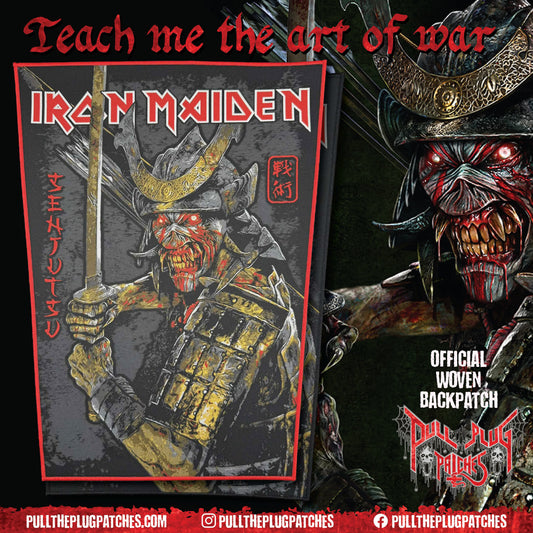 Iron Maiden - Senjutsu - Backpatch
