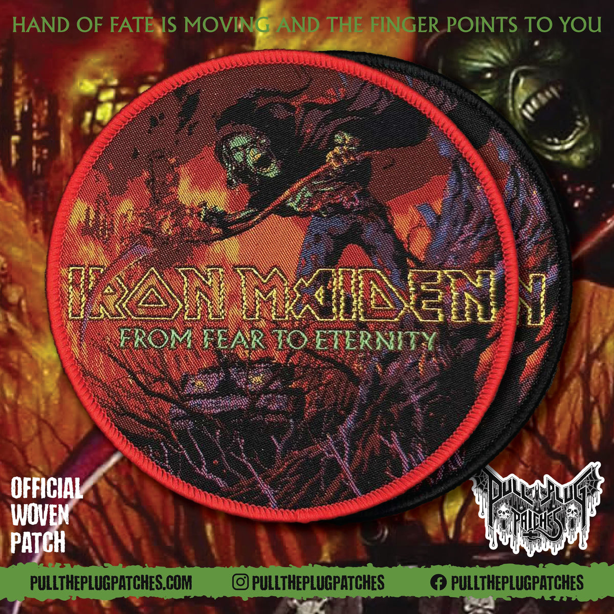 Iron Maiden - From Fear To Eternity - Patch