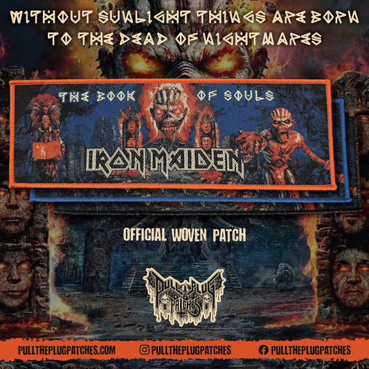 Iron Maiden - The Book Of Souls - Strip Patch