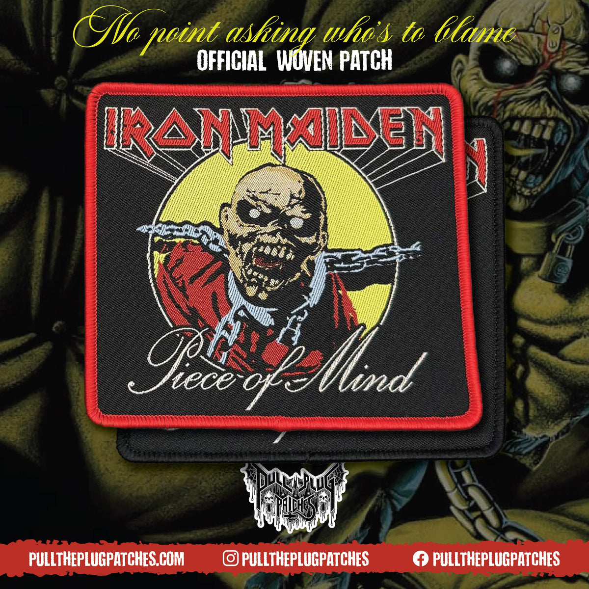 Iron Maiden - To Tame a Land - Patch