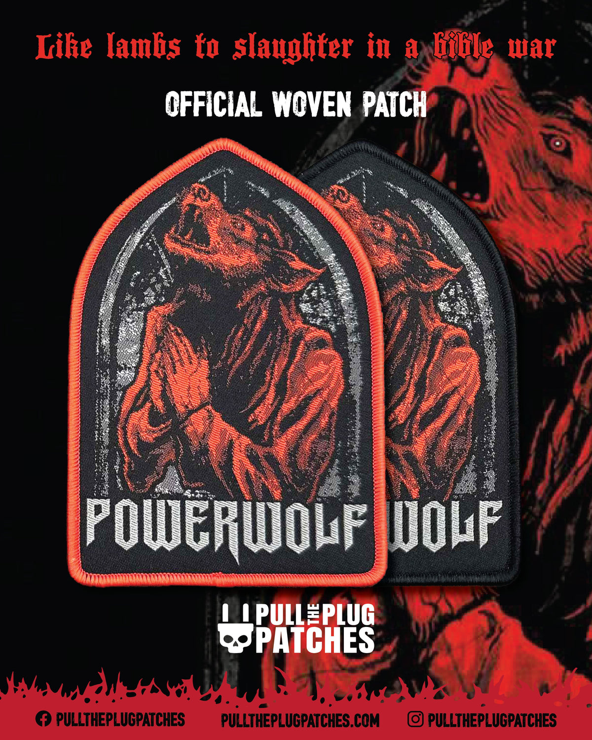 Powerwolf - Prayer in the Dark - Patch