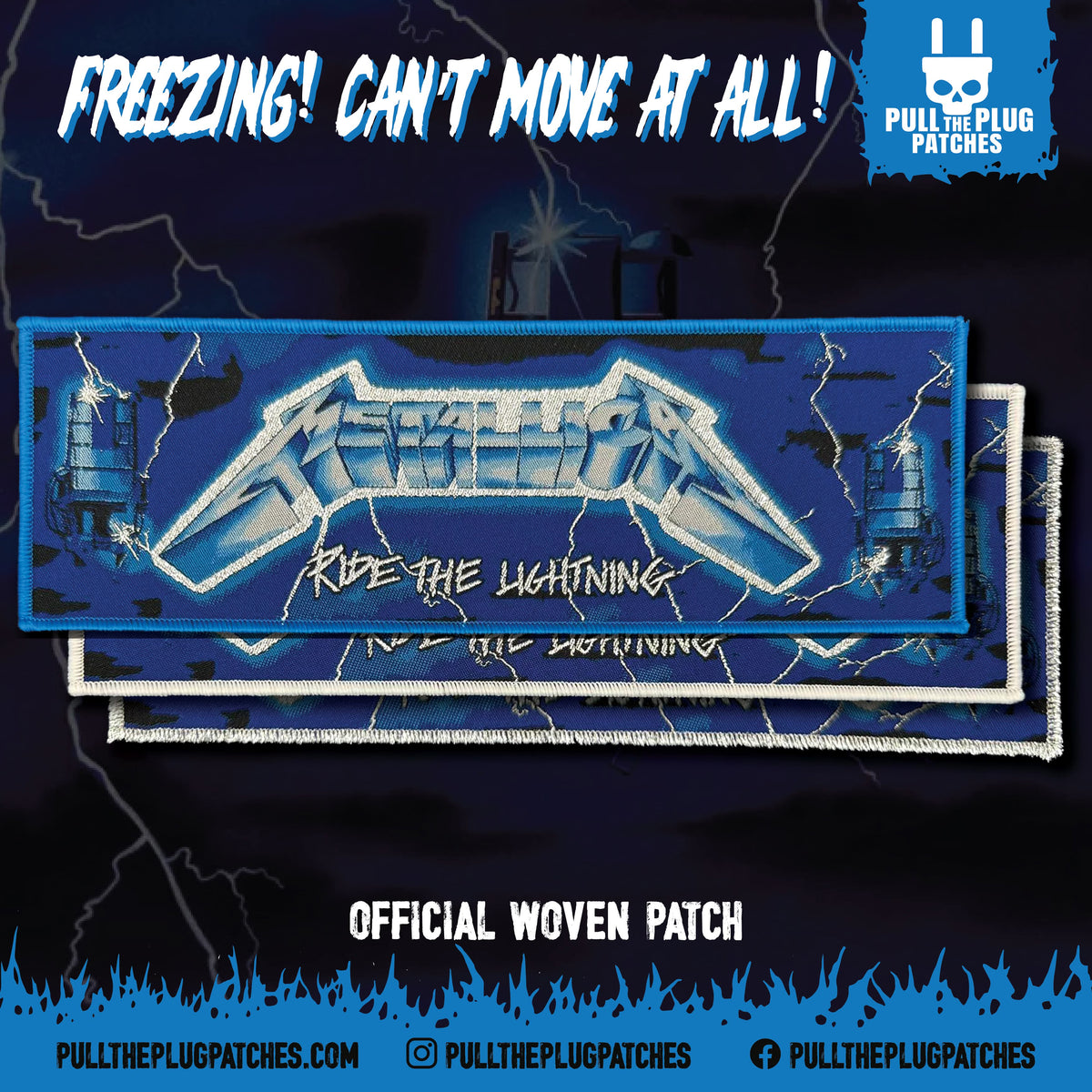 Metallica - Ride The Lightning - Strip Patch