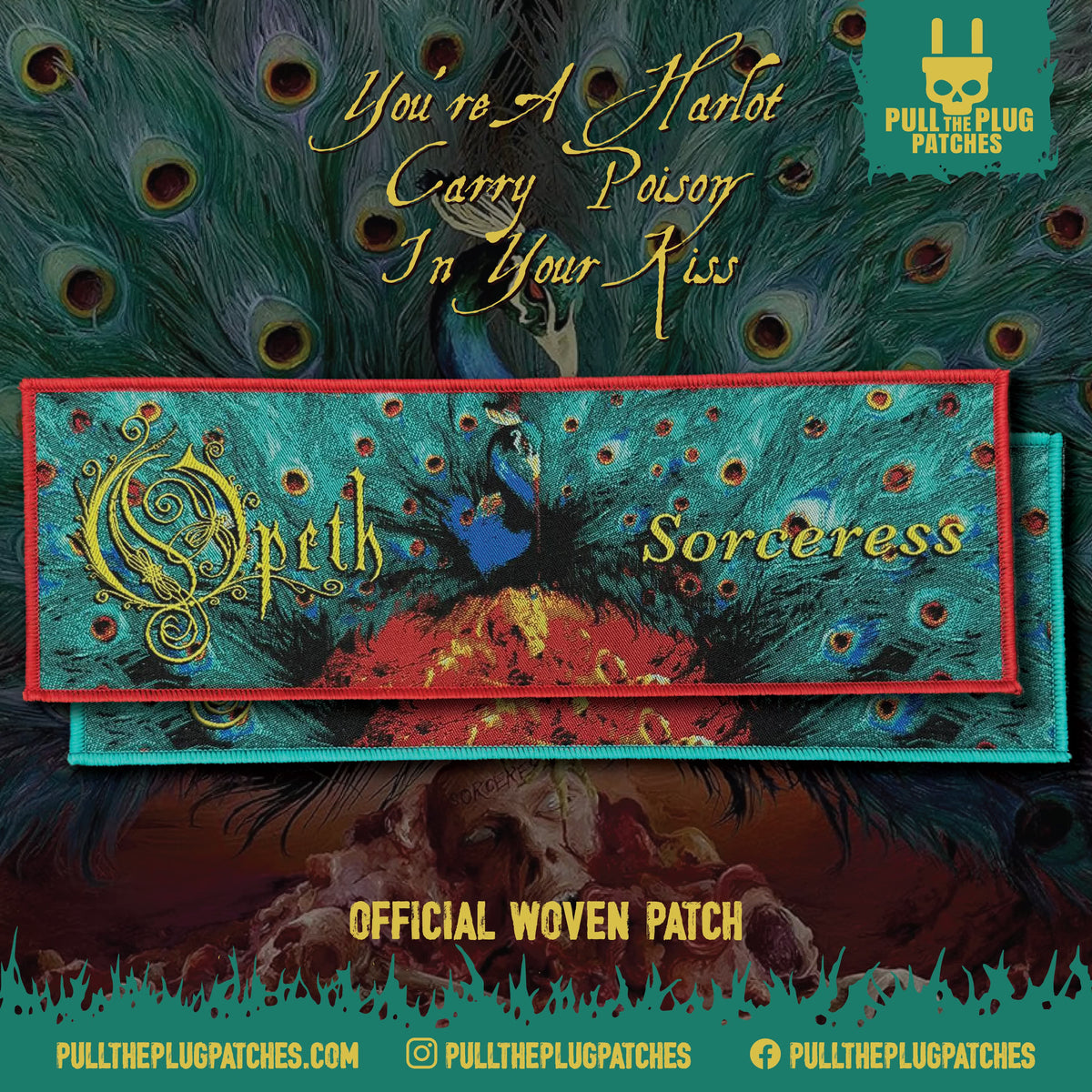 Opeth - Sorceress - Strip Patch