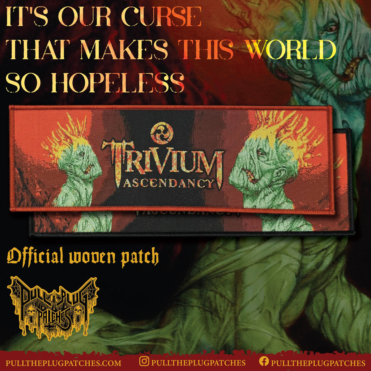 Trivium - Ascendancy - Strip Patch