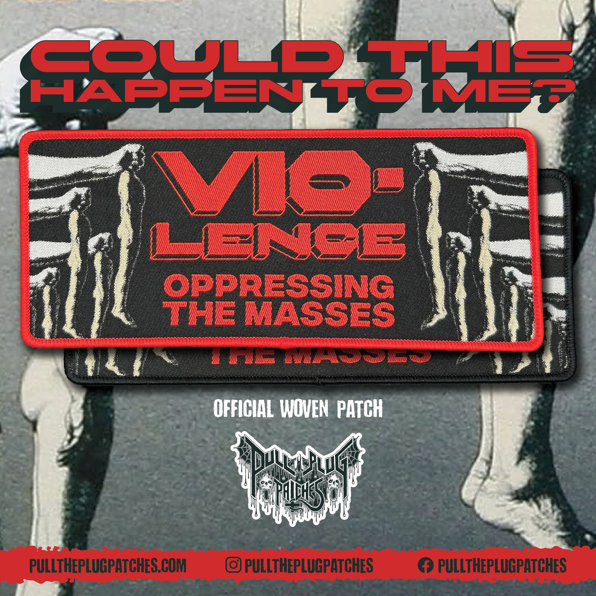 Vio-Lence - Oppressing The Masses - Patch