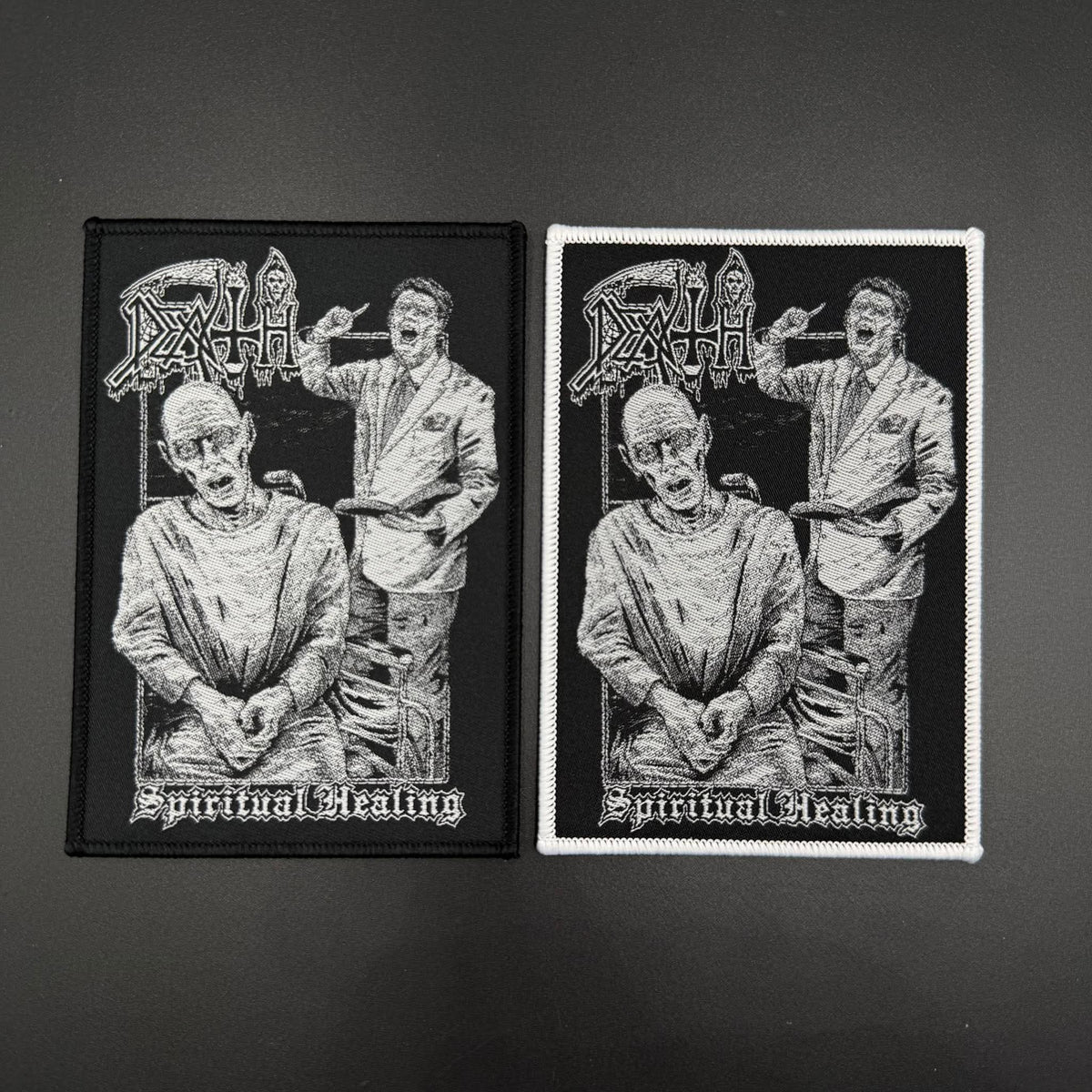 Death - Spiritual Healing x Riddickart 35th Anniversary - Patch (Limited Edition)