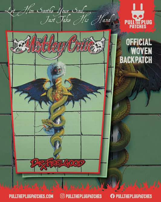 Motley Crue - Dr. Feelgood - Backpatch