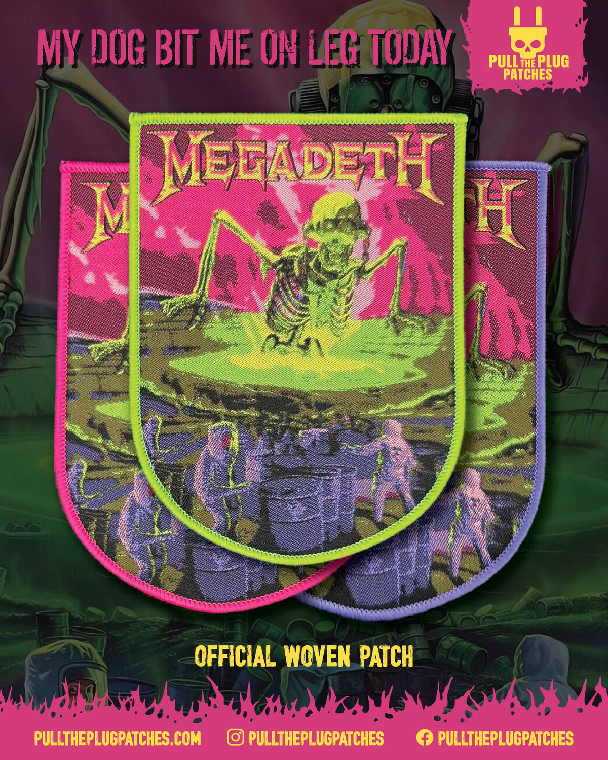 Megadeth - No More Mr. Nice Guy - Patch
