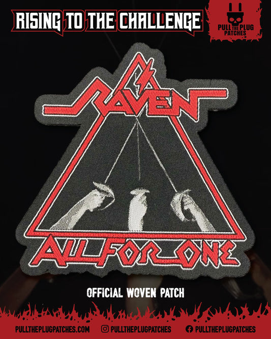 Raven - All For One - Laser Cut Patch