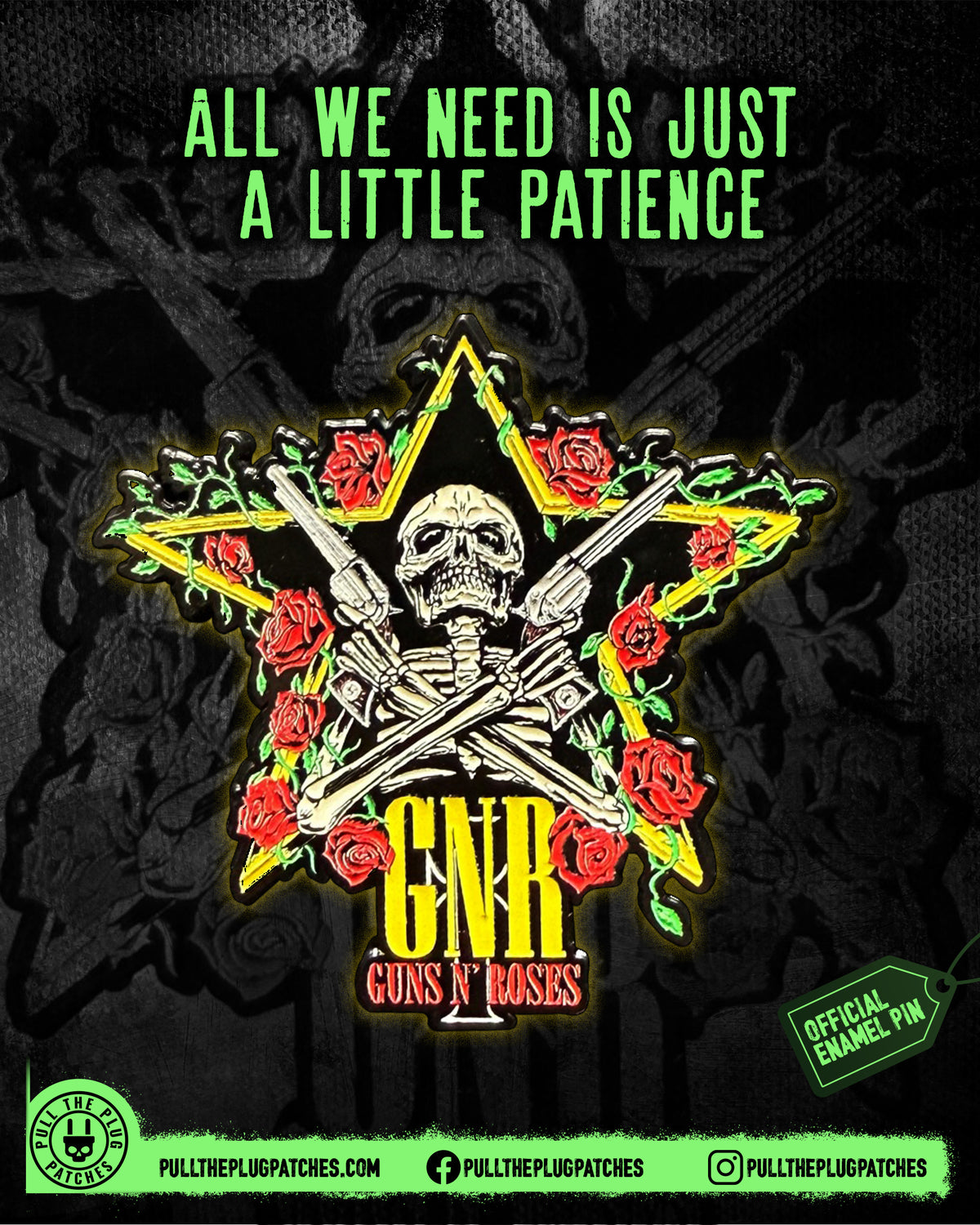 Guns N Roses - Patience - Pin