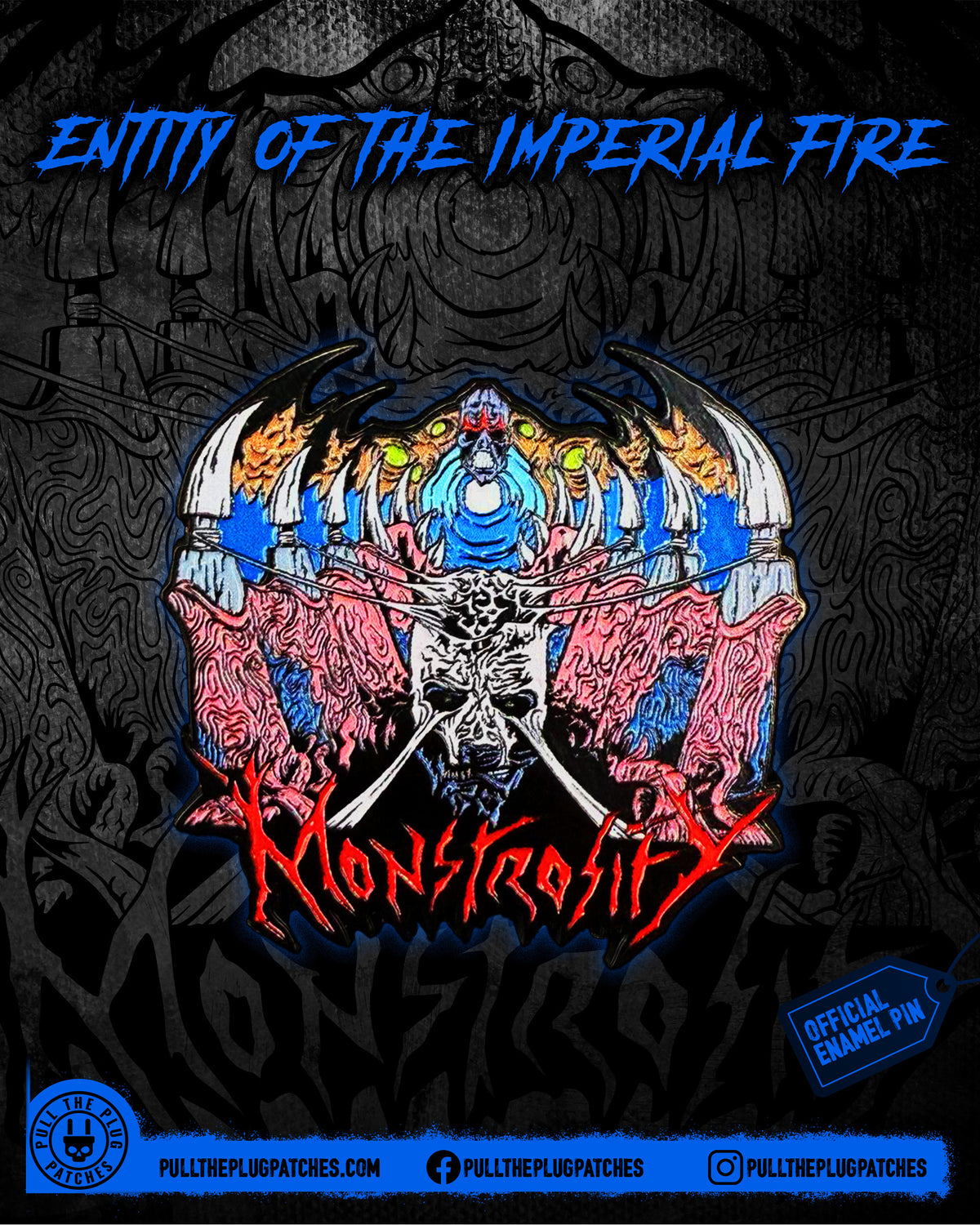 Monstrosity - Imperial Doom - Pin