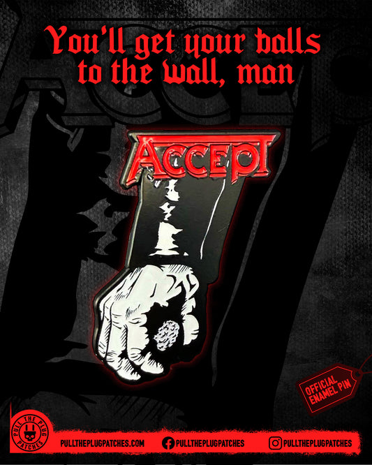 Accept - Balls To The Wall - Pin