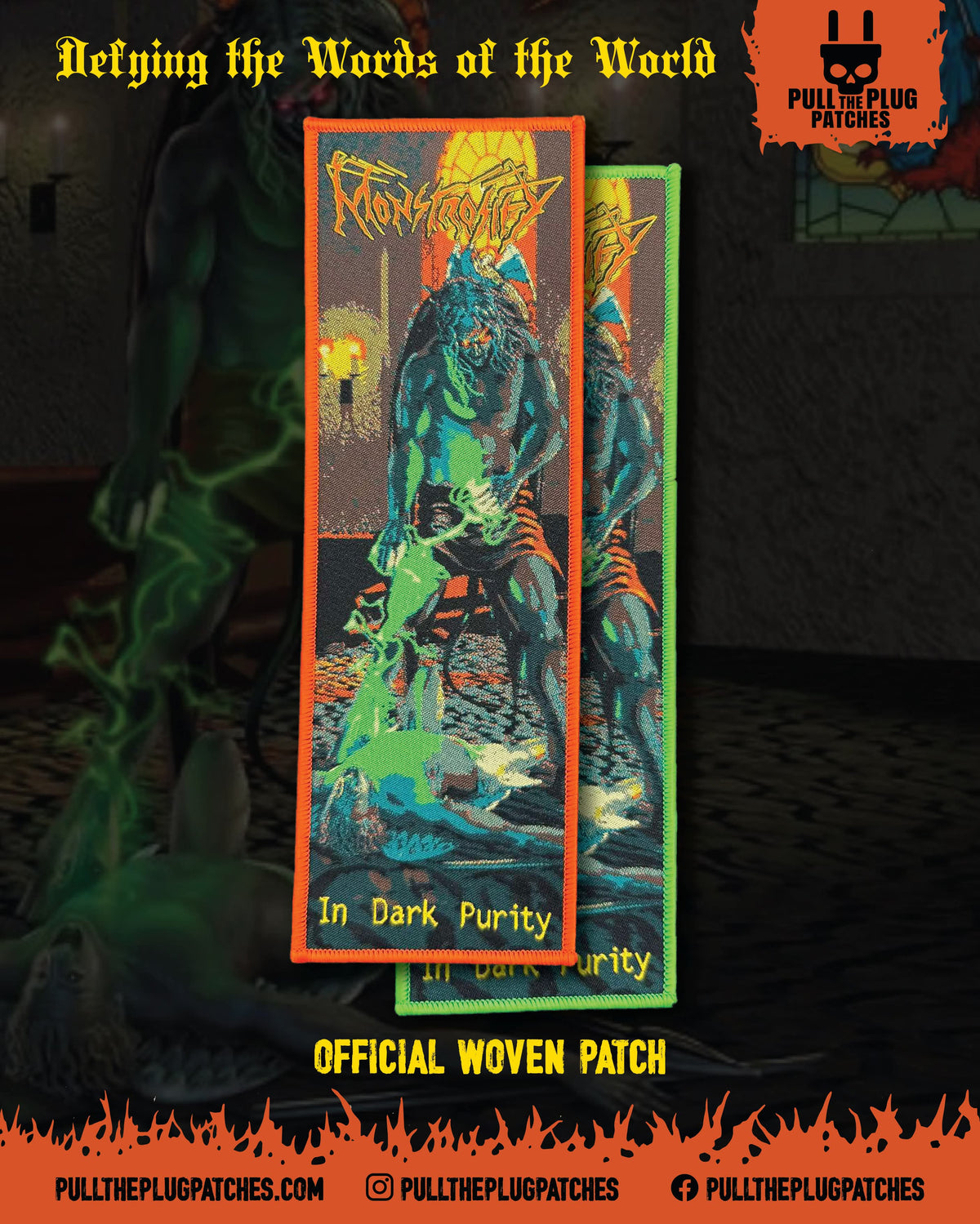 Monstrosity - In Dark Purity - Strip Patch