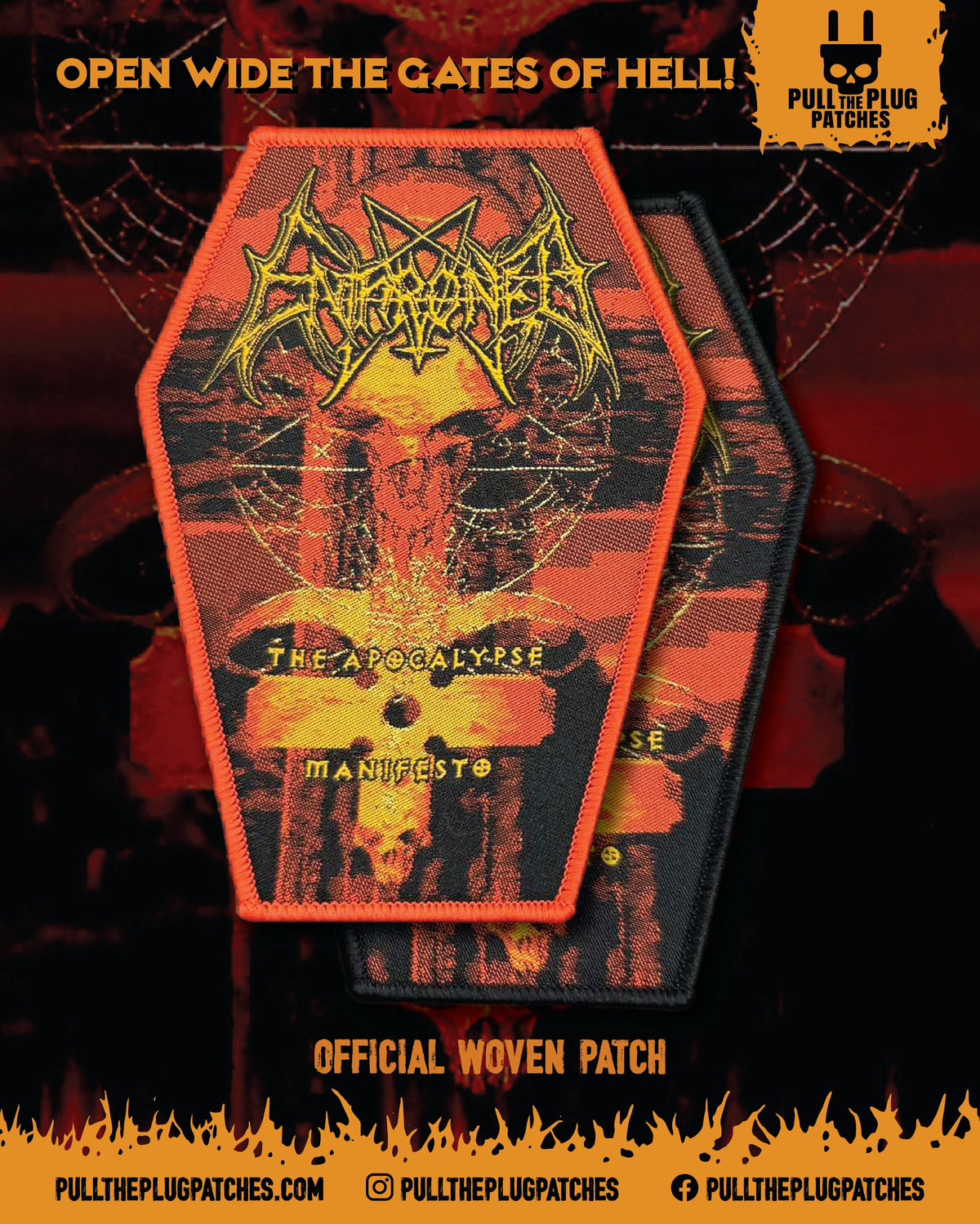 Enthroned - The Apocalypse Manifesto - Patch